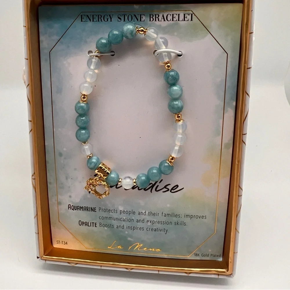 La Meno Paradise Energy Stone Bracelet